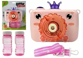 Lean Toys Muilo burbulų kamera su šviesos ir garso efektais