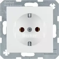 Berker Schuko lizdas 16A IP20 sniego baltas (47431909)