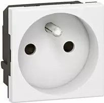 Legrand Lizdas vienvietis su/u MOSAIC 16A balta - 077113