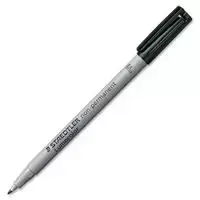 M-Cab STAEDTLER Non-permanent marker "Lumocolor 316 F", juodas, OHP, 0,6 mm