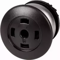 Eaton Juoda grybų mygtukas su M22- DP- S- X savarankiškai grįžti (216728)