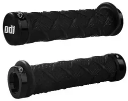 Vairo rankenėlės ODI X-Treme MTB Lock-On 130mm Bonus Pack Juodas/Juodas