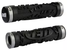 Vairo rankenėlės ODI Yeti HC MTB Lock-On Bonus Pack Juodas/Sidabrinis