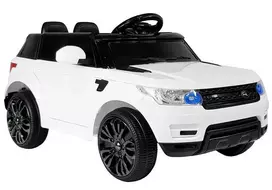 Lean Cars Dvivietis elektromobilis vaikams Lean Toys HL1638, baltas