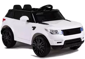 Lean Cars Dvivietis elektromobilis vaikams Lean Toys HL1638, baltas