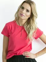 Basic Feel Good Marškinėliai-RV-TS-4623.89-koralas