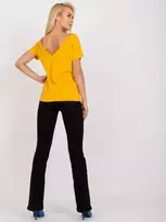 Basic Feel Good Marškinėliai-RV-TS-4662.86-tamsiai geltoni