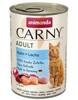 ANIMONDA Carny Adult vištienos ir lašišos rinkinys, 24 x 400 g