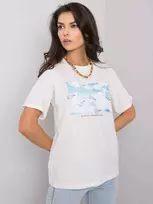 Pepper Mint Marškinėliai-PM-TS-SS21CA33.09-balti