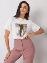 Pepper Mint Marškinėliai-PM-TS-SS21CA71.52-balti
