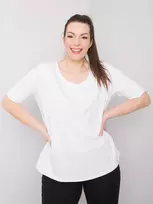 Basic Feel Good Marškinėliai-RV-TS-6330.92P-balti
