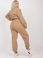 Ex Moda Rinkinys-EM-KMPL-529.90-tamsiai smėlio spalvos
