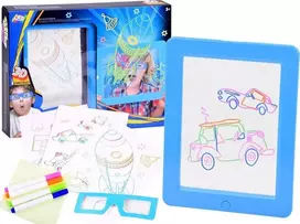 Jokomisiada Apšviesta lenta + 3D akiniai TA0092 rašikliai