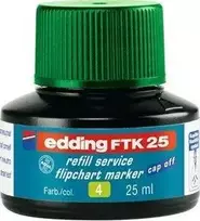 Edding Rašalas, skirtas užpildyti spausdinimo lentos žymeklius e-FTK 25 EDDING, žalia