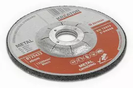 Kreator KRT070320 - Šlifavimo diskas plienui 125x6,0mm 2 plius 1 (3 vnt.)