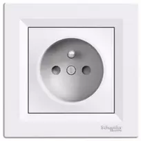 Schneider Electric Schneider EPH2800221 Lizdas vienvietis Asfora su/u su su baltomis žaliuzėmis su rėmeliu EPH2800221