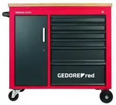 Įrankių vežimėlis Gedore GEDORE red Workshop Trolley MECHANIC PLUS with 6 Drawers