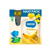 "Nestle" 4 vaisių tyrelės 4x90g "Maxi Pack"