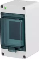 Elektro Plast Nasielsk 2201-01 Hermetinis skirstomasis skydas HERMETICA RN 1x3 400V AC 1000V DC N gnybtas dūmai IP65 2201-01