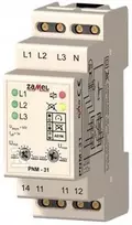 Zamel 3 fazių įtampos relė 230/400V AC PNM-31 (EXT10000105)