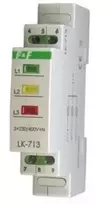 F&F Modulinė lempa 3x230V + N geltona raudona žalia LK- 713K