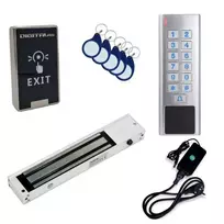 Digitalas Praėjimo kontrolės komplektas kodinė klaviatūra SET-AD8EM+280LED-AC Vidaus sąlygoms