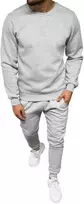 J.Style Sportinis Kostiumas Vyrams Fleece Pilkas 68C10380-2