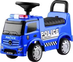 Jokomisiada Mercedes policijos važiavimas žaislinio automobilio Pusher