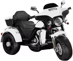 Jokomisiada Akumuliatorinis motociklas vaikams Chopper PA0254 | spalva: balta