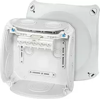 „Hensel“ jungiamoji dėžutė 130x130x77 5x4 mm2 CU IP66 pilka DK 0604 GZ (62000152)