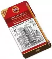 Koh I Noor Grafito pieštukas 1582 / 6B- 6H (12vnt.) (220995)
