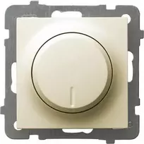 Ospel Pastumiamas sukamasis reguliatorius Kaip ŁP-8GL2/m/27 universalus LED 0-100W kaitrinėms ir halogeninėms lempoms 10-250W ekru