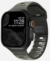 Apyrankė Nomad Sport Strap M/L, žalias - Apple Watch 49mm/46mm/45mm/44mm/42mm