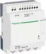 Schneider programuojama relė 24V DC 6 įėjimai 4 išėjimai ZELIO LOGIC (SR2D101BD)
