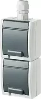 LIZDAS MONTUOJAMAS ANT PAVIRŠIAUS DVIGUBAS AQUANT-G2/V2/EPN 230 V AC 16 A IP65 Elektro-Plast
