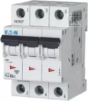 „Eaton“ grandinės pertraukiklis 3P D 6A 6 kA AC PL6-D6/3 286610
