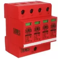 Els Polska ELS Elektrotechnika Viršįtampių iškroviklis B+C 4P 275V 60kA 1.5kV EL30B+C 4P 7.5kA