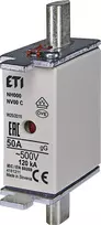 „Eti-Polam“ saugiklio įdėklas KOMBI NH00C 50A gG/gL 500V WT-00C (004181211)