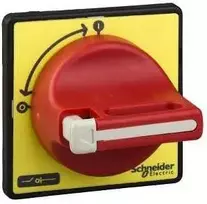 Schneider Electric Schneider Raudonai geltonos spalvos durų diskas su 60 x 60mm užraktu (KCD1PZ)
