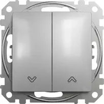 Schneider Electric Sedna Design Sidabrinė aliuminio žaliuzių jungtis SDD113104