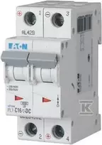 EATON (MB) grandinės pertraukiklis 2P C 16A 10kA DC PL7-C16/2-DC 264902