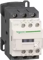 Schneider Electric Maitinimo kontaktorius 9A 3P 230V AC 50Hz 1Z 1R LC1D09P5