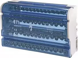 ETI Paskirstymo blokas 4P 125A 20kA - 4x(11x1,5-6mm2+2x6-16mm2+2x10-16mm2)