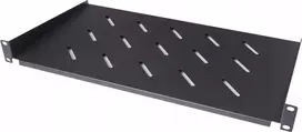 Securitynet TKH Fiksuota lentyna 19 colių 1U gylio 250mm 2 taškų tvirtinimas CCAS-P-250