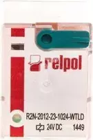 Relpol Pramonės relės miniatiūriniai 2P 24V DC (860399)