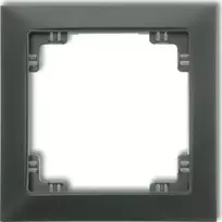 Karlik Elektrotechnik 28DRSO-1 DECO Universalus viengubas rėmas pagamintas iš DECO Soft grafito matinio 28DRSO-1