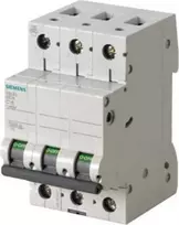 Siemens Grandinės pertraukiklis 3P B 6A 10kA AC 5SL4306-6