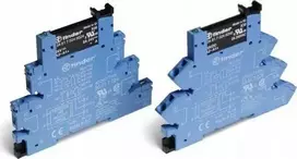 Finder Relės jungties modulis 6,2 mm, ilgoms linijoms, SSR išėjimas 2A/24V DC maitinimo šaltinis 230–240 V kintamoji srovė 38.91.3.240.9024