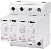 Eti-Polam Viršįtampių iškroviklis T1 + T2 (B, C) ETITEC SM T12 300/12.5 4+0 002440546