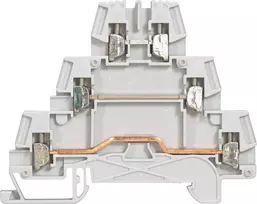 Legrand 3 aukštų gnybtų blokas 2,5 mm2 pilkas Viking (037151)